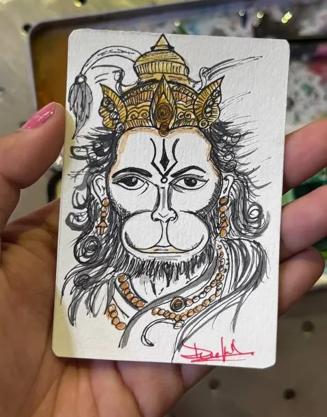 Hanuman ji lil polaroid